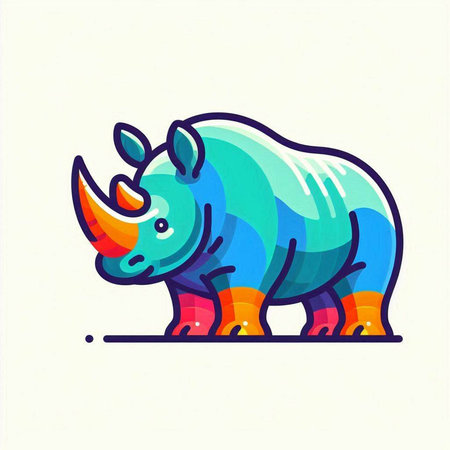 Skier skiing in mountains, extreme sport vector illustration, graphic designのイラスト素材