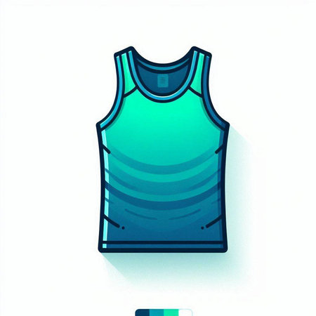 Basketball shirt icon. Vector illustration. Isolated on white background.のイラスト素材