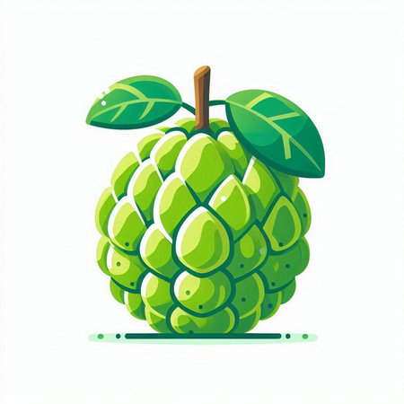 Cute cartoon turtle isolated on a white background. Vector illustration.のイラスト素材