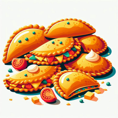 Cute cartoon elephant isolated on a white background. Vector illustration.のイラスト素材