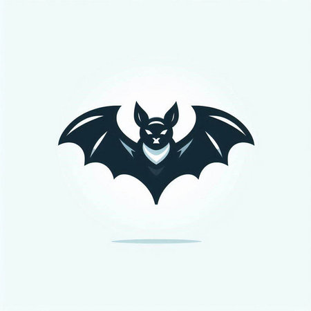 Bat logo design template. Bat icon. Vector illustration. Eps 10.