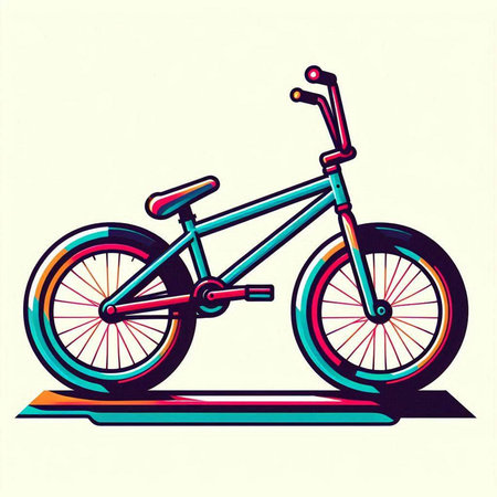 Bicycle icon on the white background. Vector illustration. Eps 10.のイラスト素材
