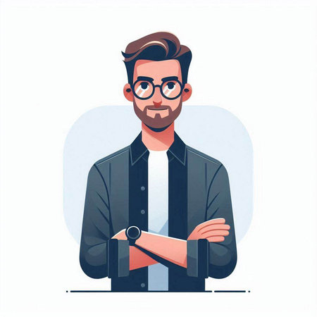 snowboarder on a background of colored stripes, vector illustrationのイラスト素材