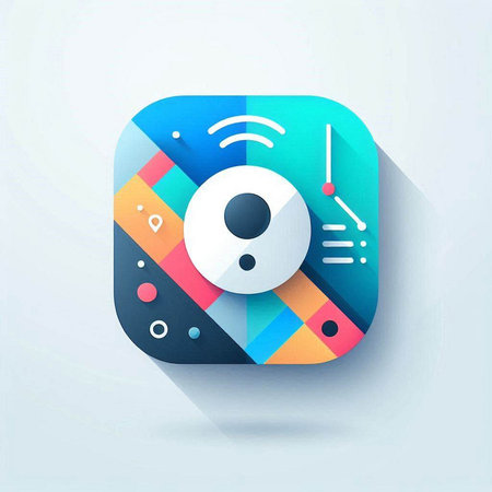 Dubai skyline, United Arab Emirates. Vector illustration in retro styleのイラスト素材