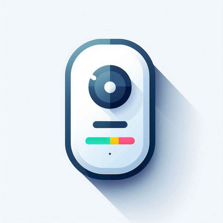 Cinema, movie, video, film, movie icon, flat designのイラスト素材