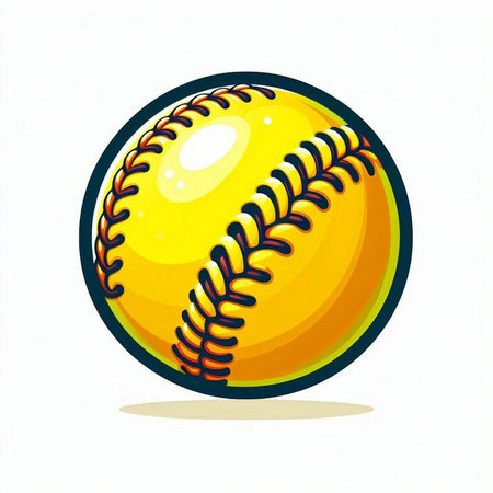baseball ball isolated on a white background. vector illustration, EPS 10のイラスト素材