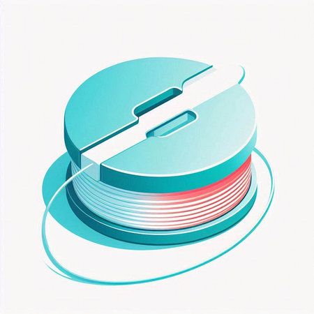 Cinema 3D icon on the white background. Vector illustration.のイラスト素材