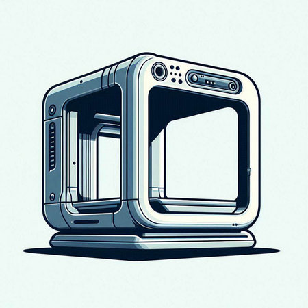 Retro TV on a white background. Vector illustration of a retro television.