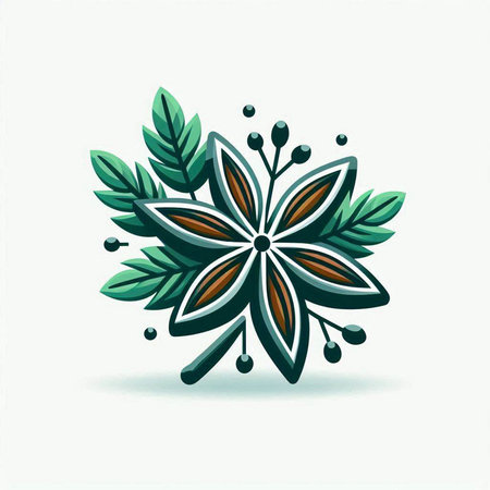 Flower design element. Vector illustration. Can be used for invitation, congratulationのイラスト素材