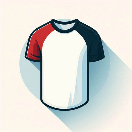 T-shirt design template. Vector Illustration. Eps 10.のイラスト素材