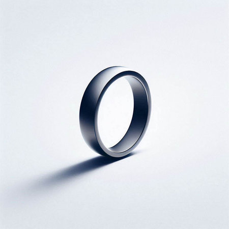 Metal letter O on white background. 3D rendered Illustration.