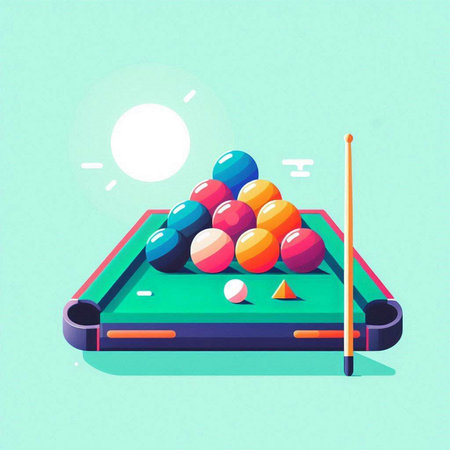 snowboarder on the snow in the mountains. vector illustrationのイラスト素材