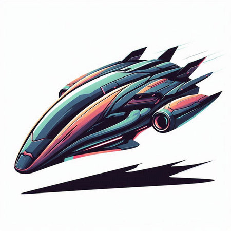 Custard apple smoothie in a glass with a straw, vector illustrationのイラスト素材