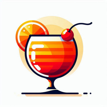 Illustration of shrimp salad in a bowl with chopsticks and vegetablesのイラスト素材