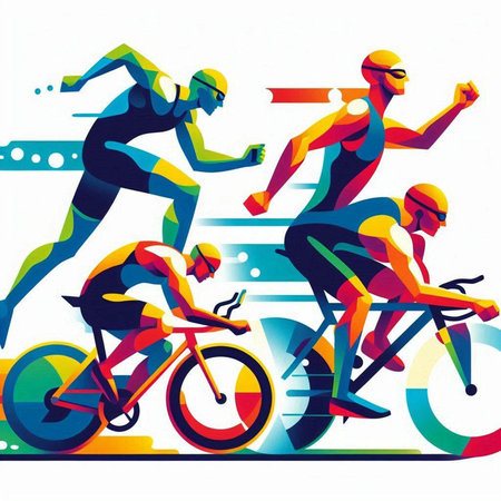 Modern tram in the city. Vector illustration for your design. EPS 10のイラスト素材