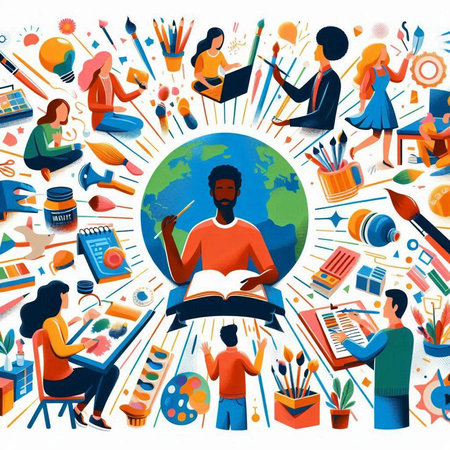 Back to school. Education background. Back to school. Vector illustrationのイラスト素材