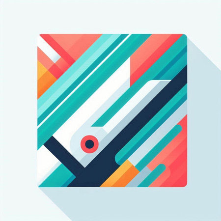 Abstract background with geometric elements. Vector illustration. Eps 10 file.のイラスト素材