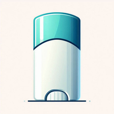 Illustration of a spray bottle on a white background. Vector illustrationのイラスト素材