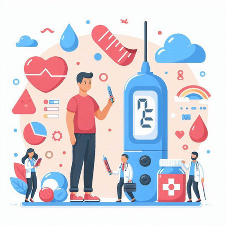 World Chocolate Day. Vector Illustration of World Chocolate Day. Important day of chocolateのイラスト素材