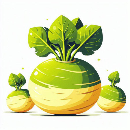 Vegetables in a vase on a white background. Vector illustration.