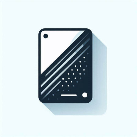 Smartphone icon. Flat design style. Made in vector eps 10