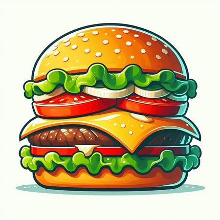 Hamburger icon, vector illustration isolated on a white background.のイラスト素材