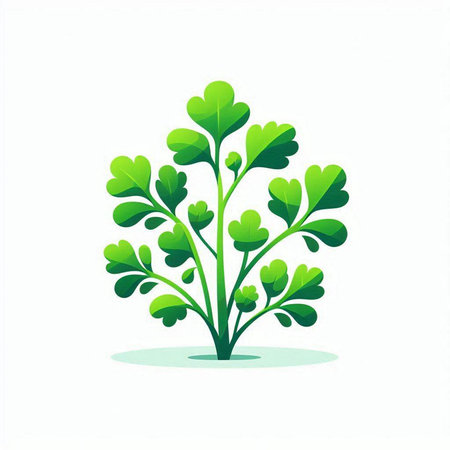 parsley vector icon. parsley icon. parsley vector iconのイラスト素材