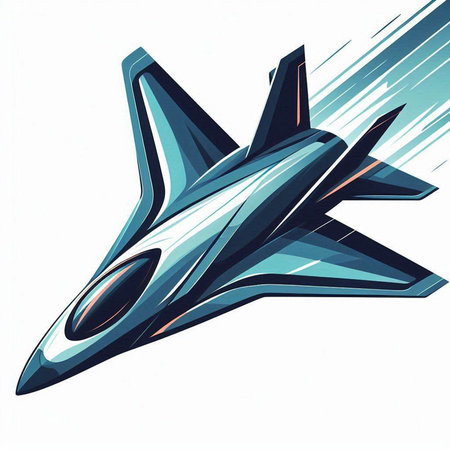 Futuristic spaceship in space. Cartoon style. Vector illustration.のイラスト素材