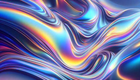 abstract colorful background with smooth lines in blue and purple colors.