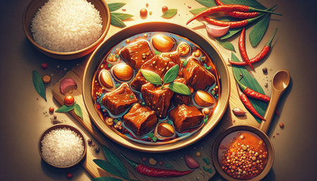 Rajasthani or rajasthani, indian traditional food