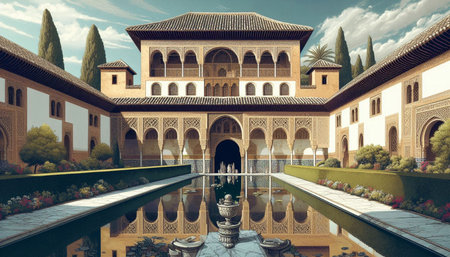 the Alhambra palace