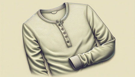 Fashionable men's sweater on a light background. Toned.