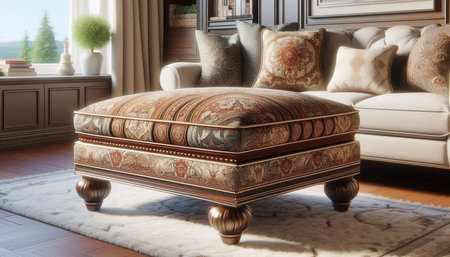 interior of the living room with a sofa. 3d illustration