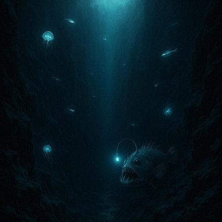 Underwater world. 3D rendered illustration. Underwater world.