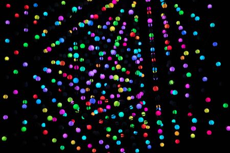 Vibrant Light Globes in FUll Neon Color