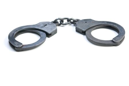 Cuffs. Isolated on white background.の写真素材