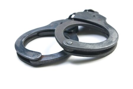 Cuffs. Isolated on white background.の写真素材