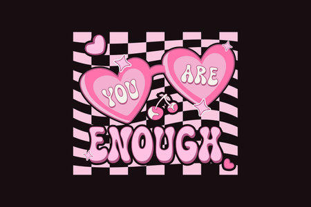 Retro Valentines day t shirt design vectorのイラスト素材