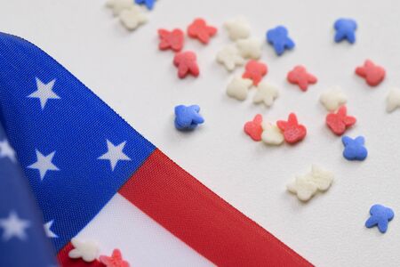 American flag background for Memorial Day