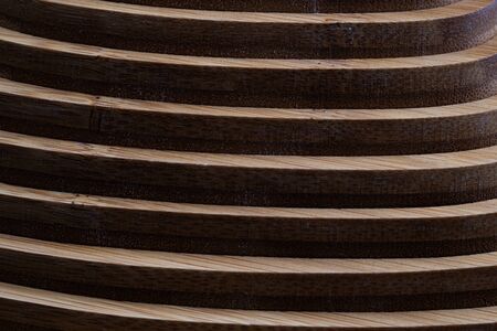 Wood wall geometry decoration backgroundの写真素材