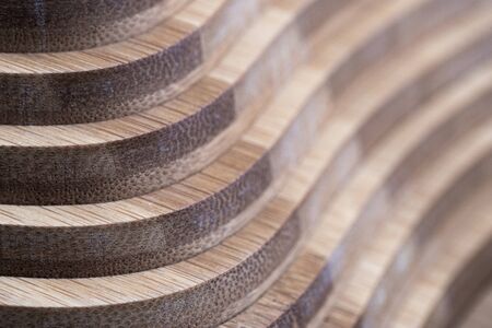 Wood wall geometry decoration backgroundの写真素材