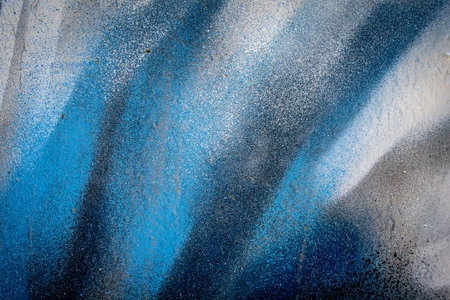 Abstract blue background with concrete wall texture. High quality photoの写真素材