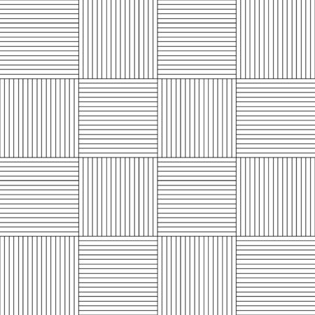 Modern Geometric Basketweave Block Texture seamless vector pattern. Use alone or add to patterns for a textured look.のイラスト素材