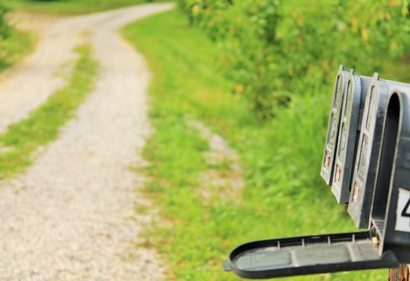 Country Mailboxesの写真素材