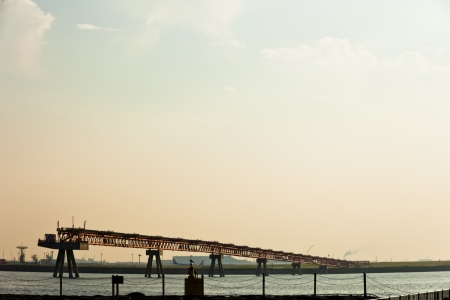 Induction lamp of Haneda Airportのeditorial素材