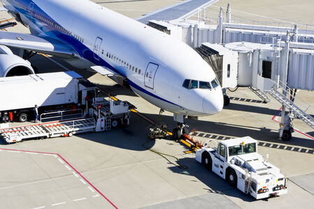 Plane at Haneda Airportのeditorial素材