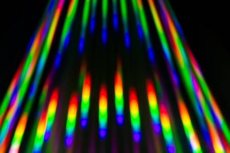 Futuristic Science Fiction Rainbow Holographic Background Compact Disc
