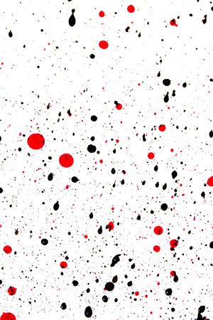 Abstract Vibrant Watercolour Splashes and Paint for Writing Over the Top or a Backgroundの写真素材