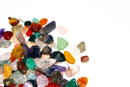 Close Up of a Healing Crystal Shiny Gemstone Precious Jewelsの写真素材