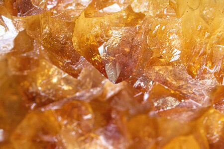 Close Up of a Healing Crystal Shiny Gemstone Precious Jewels